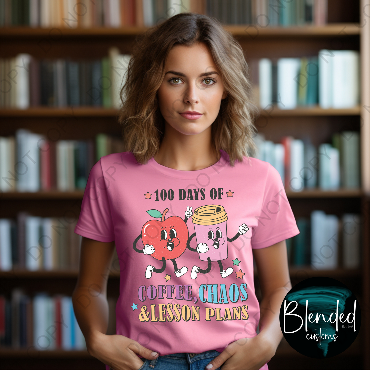Teacher 100 Days of School Shirt