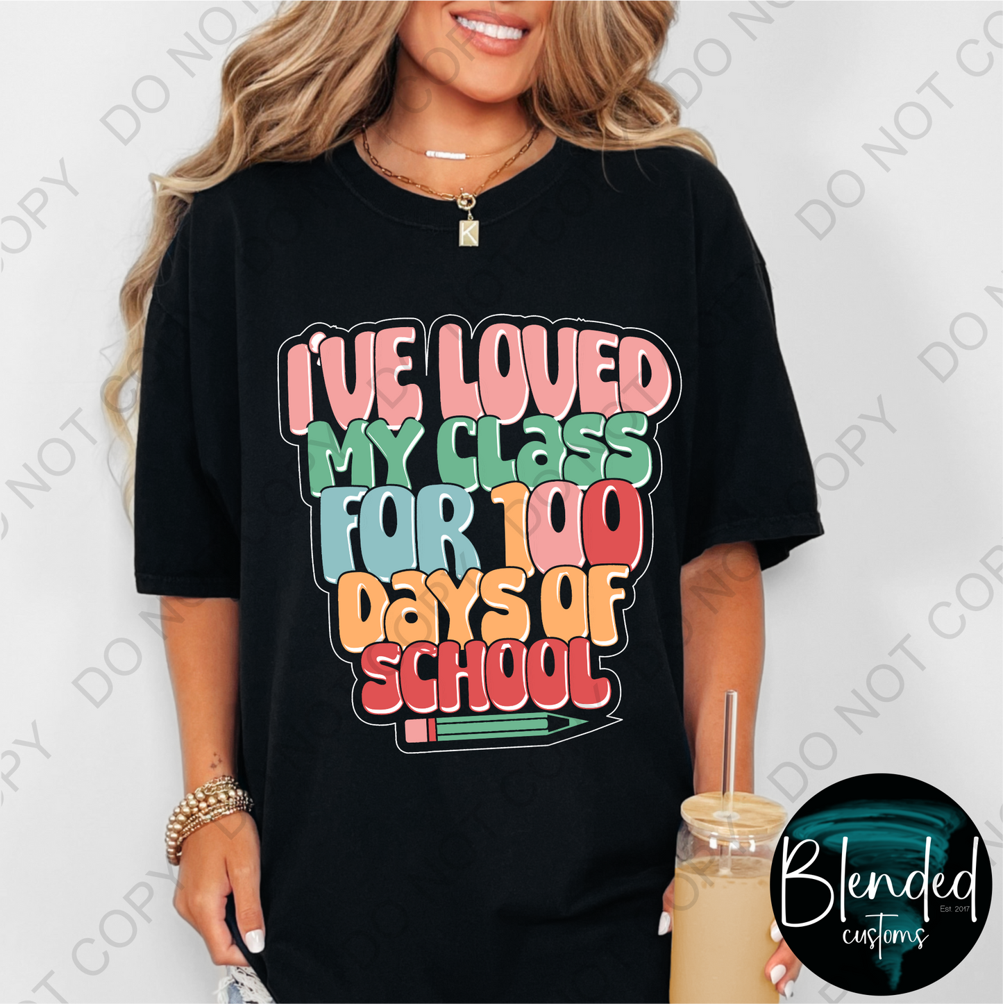 Teacher 100 Days of School Shirt