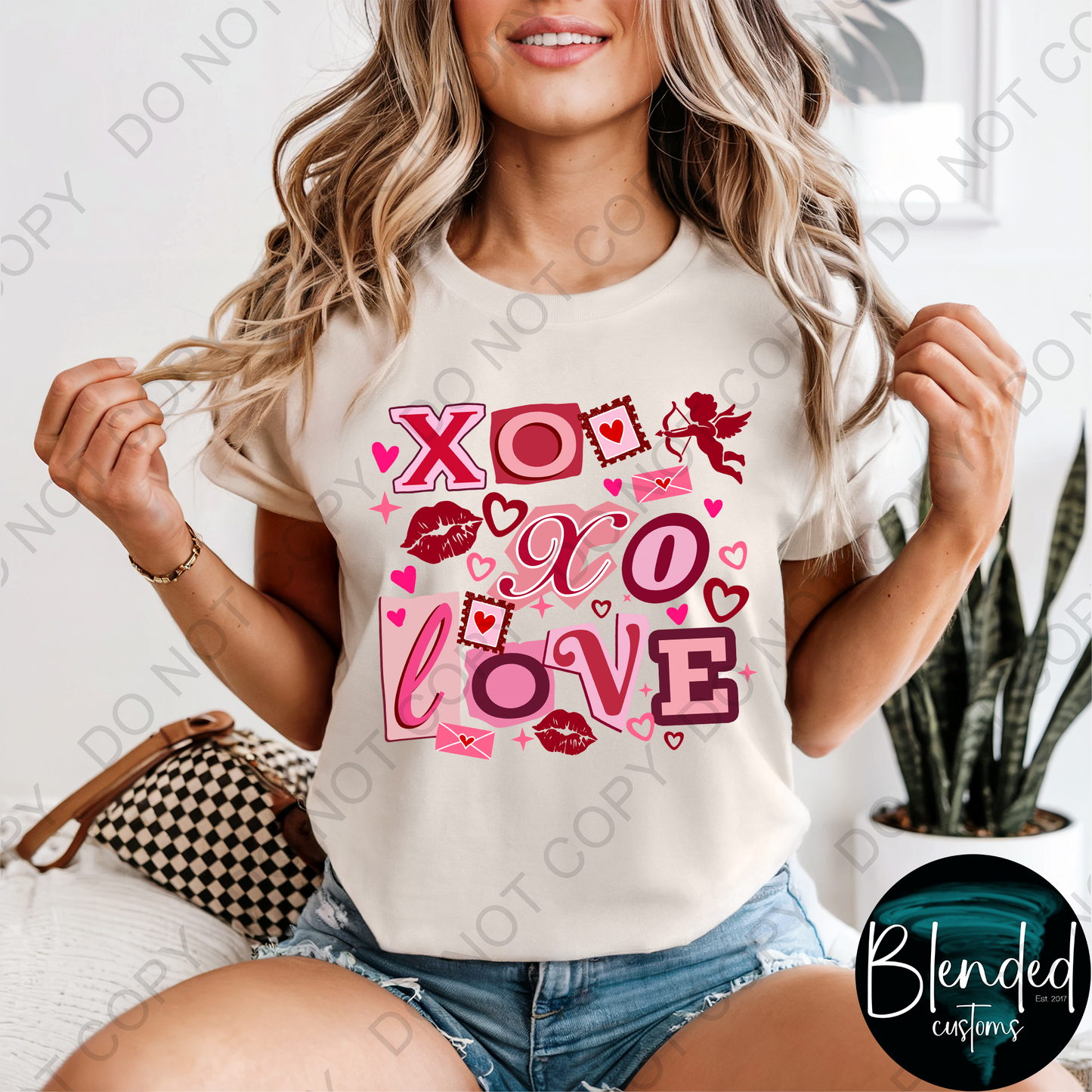 Comfort Colors XOXO Love Shirt