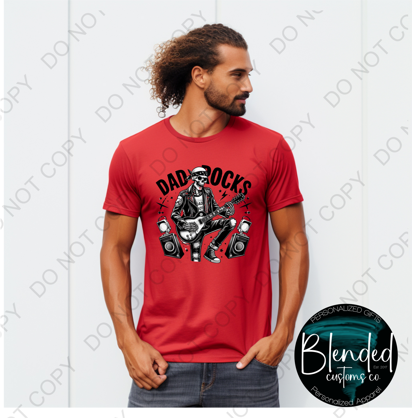 Dad Rocks Shirt