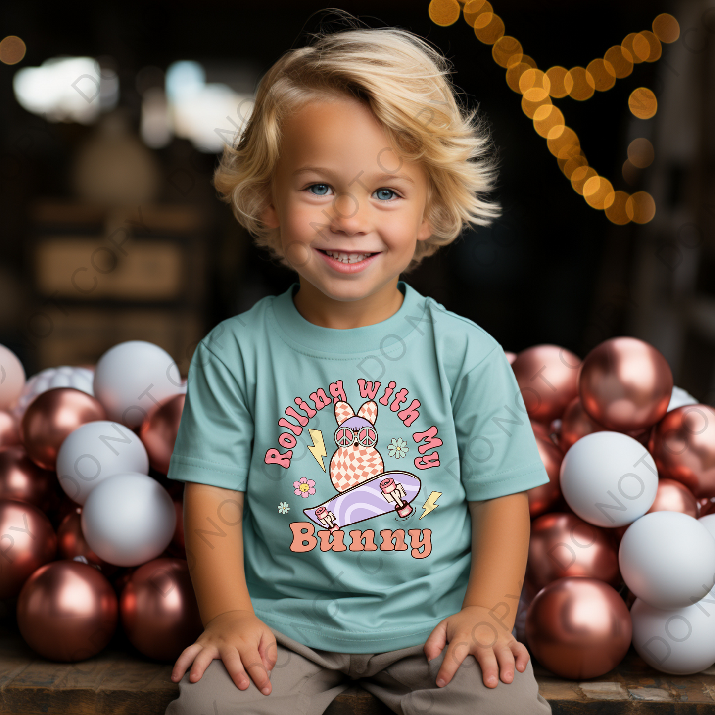 Rolling With My Bunny Shirt