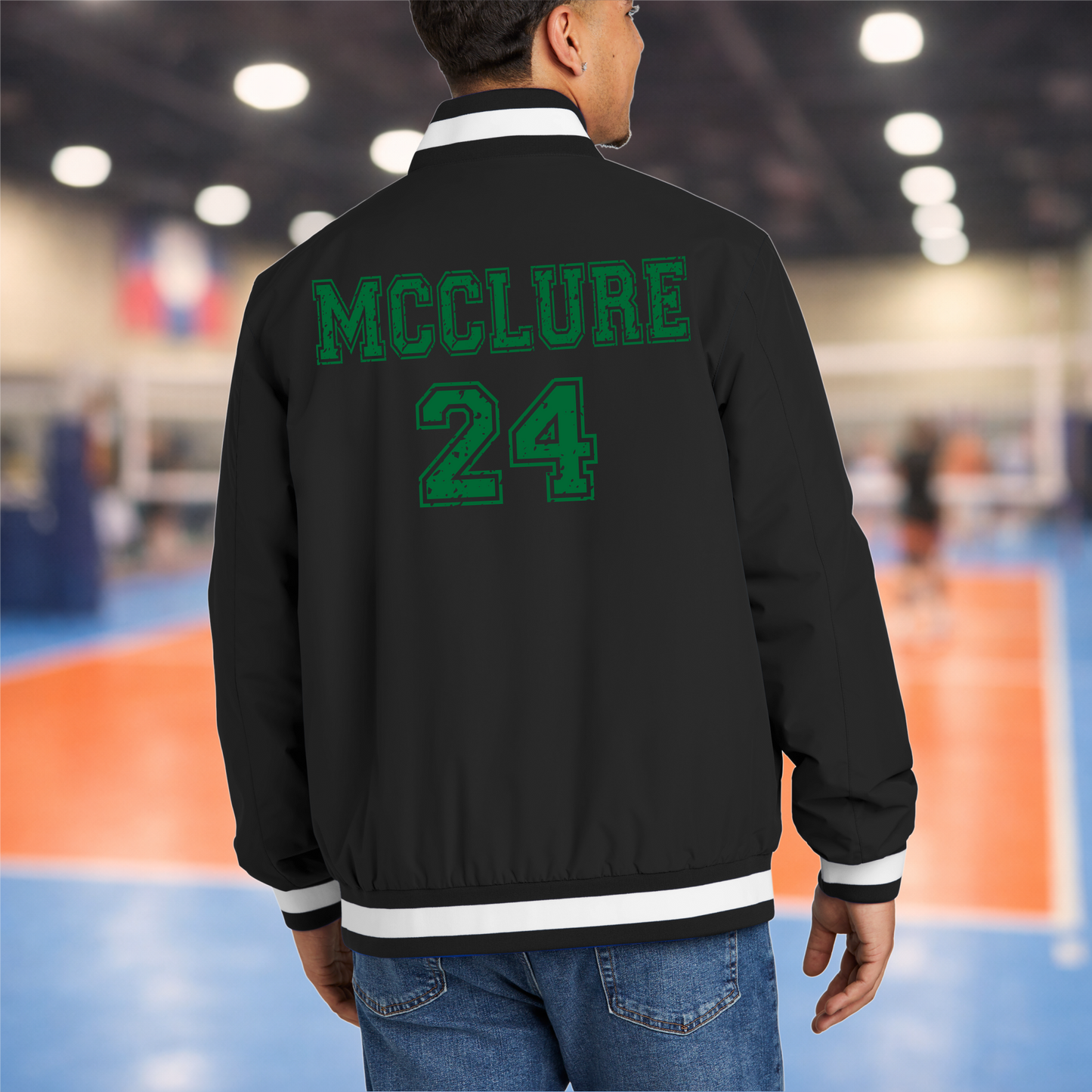 Madfrog Personalized Volleyball Varsity Jacket