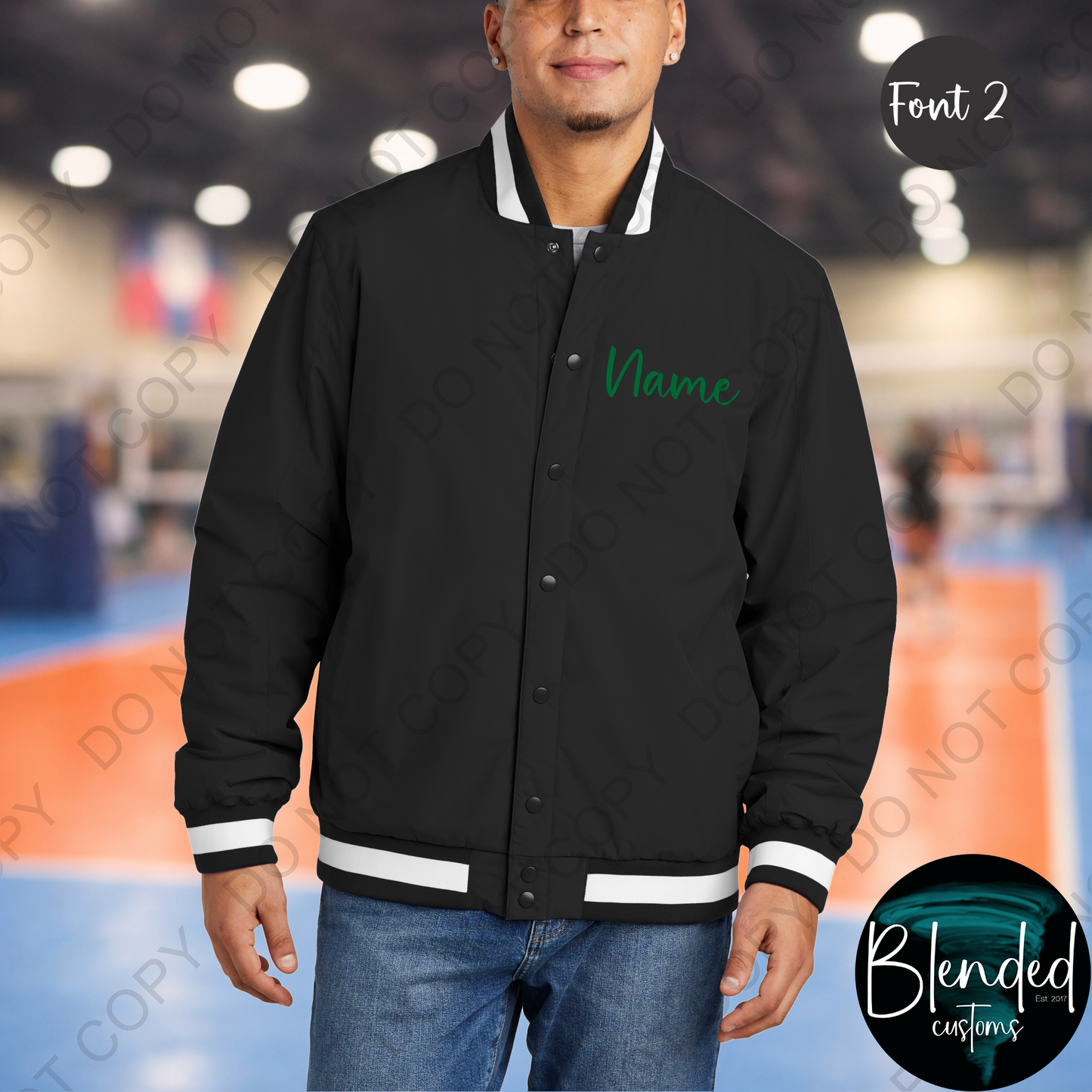 Madfrog Volleyball Varsity Jacket