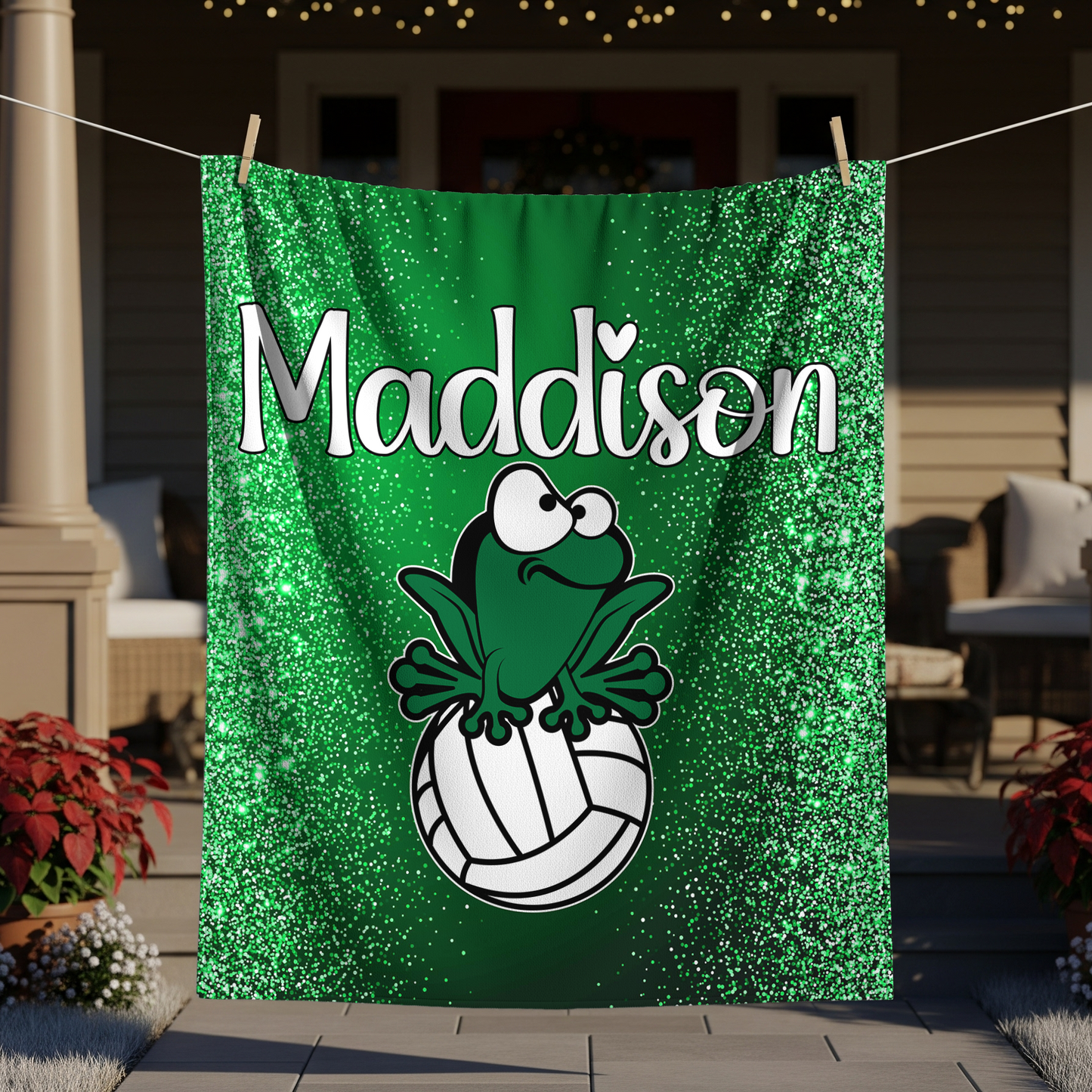 Personalized Madfrog Blanket