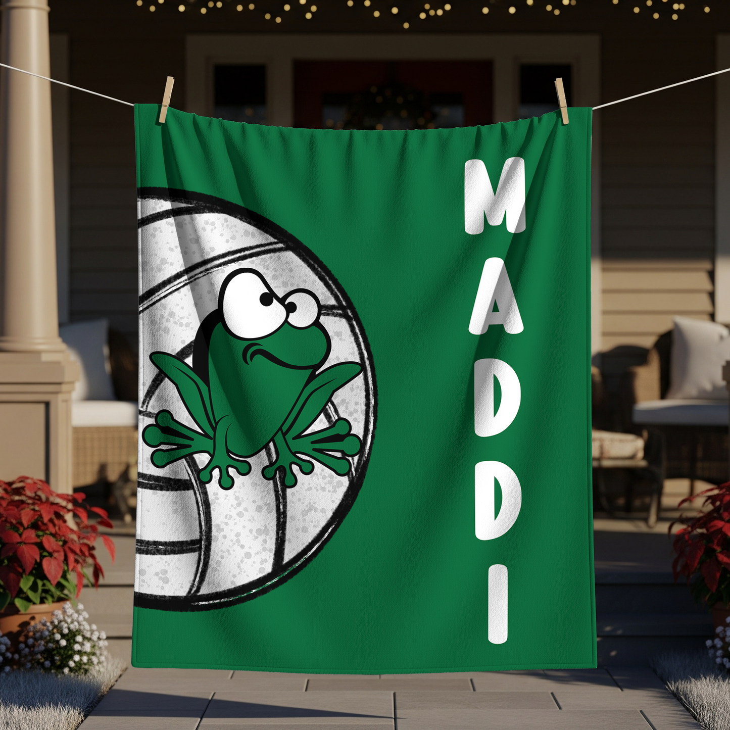 Personalized Madfrog Blanket