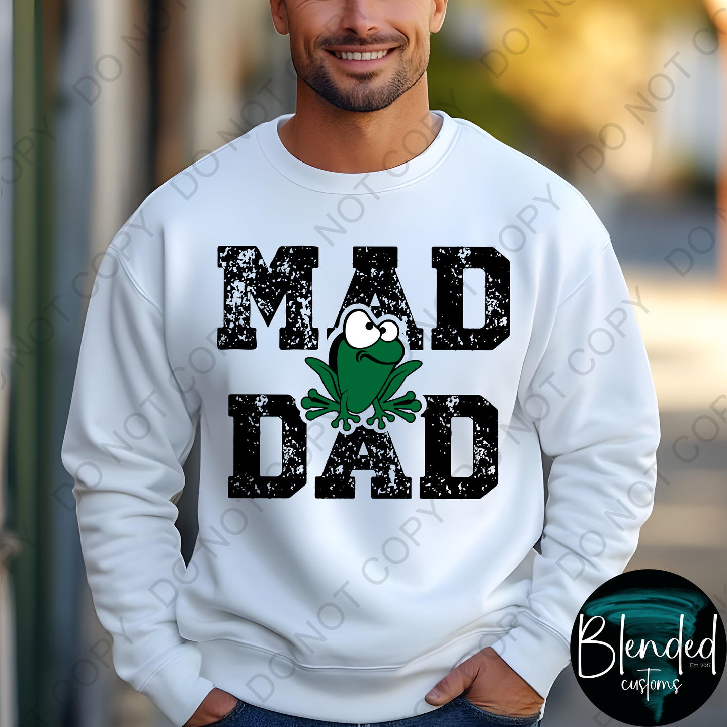 Madfrog Mad Dad Volleyball Crewneck