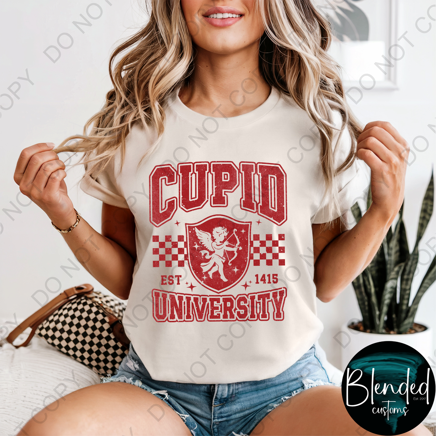 Comfort Colors Cupid University Shirt