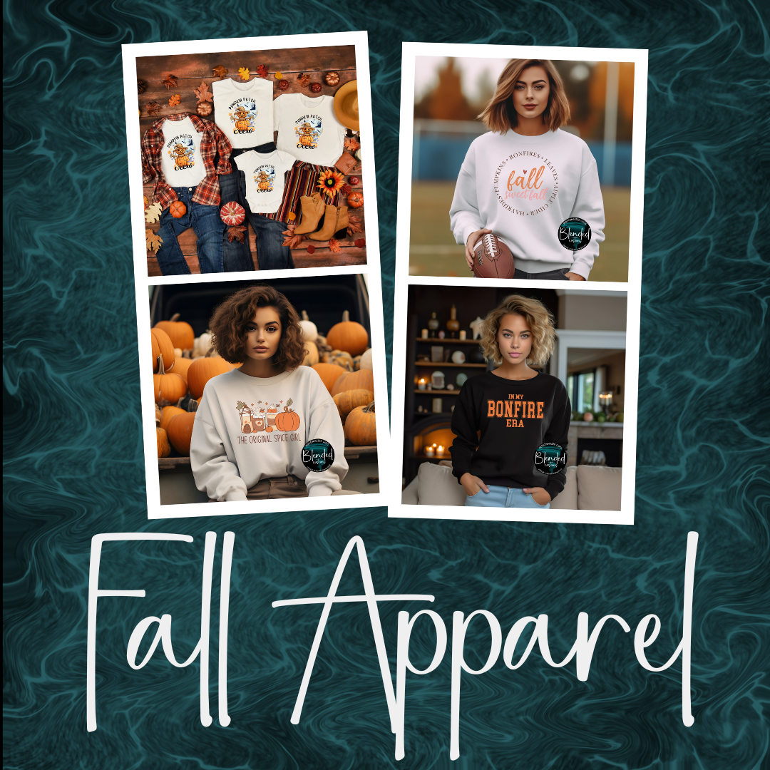 Fall Apparel - Shirts, Crewnecks, Hoodies