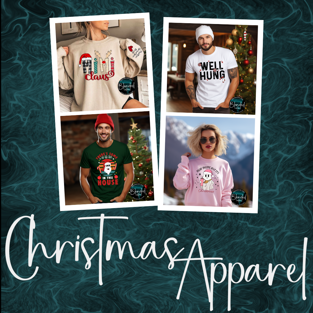 Christmas Apparel - Shirts, Crewnecks, Hoodies