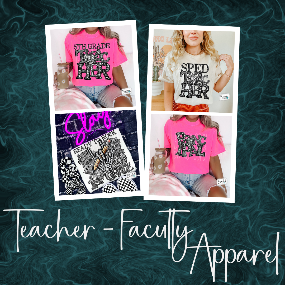 School Faculty - T-Shirts, Crewnecks, Hoodies