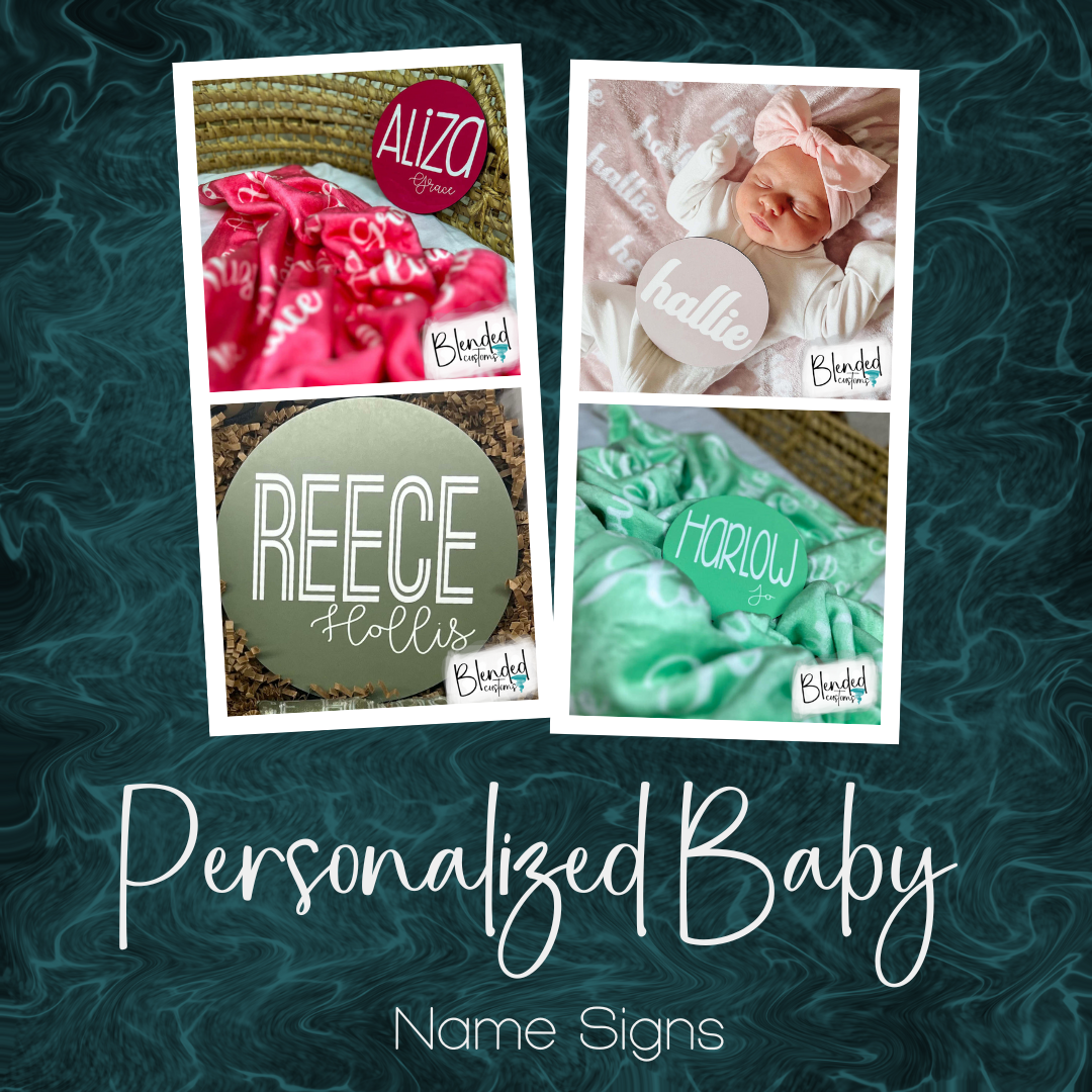 Personalized Baby Name Signs