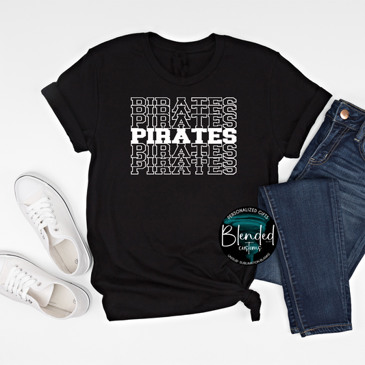 Poteet Pirates School Shirt