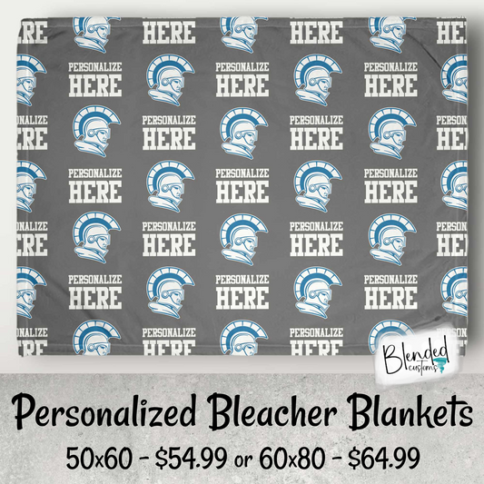 Agnew Trojans Bleacher Blanket - Personalized