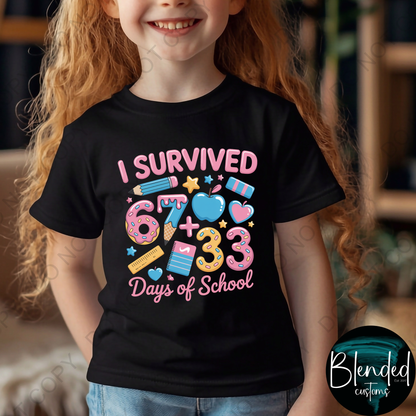 67 100 Days of School Shirt