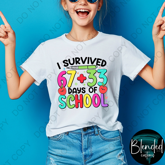 67 100 Days of School Shirt
