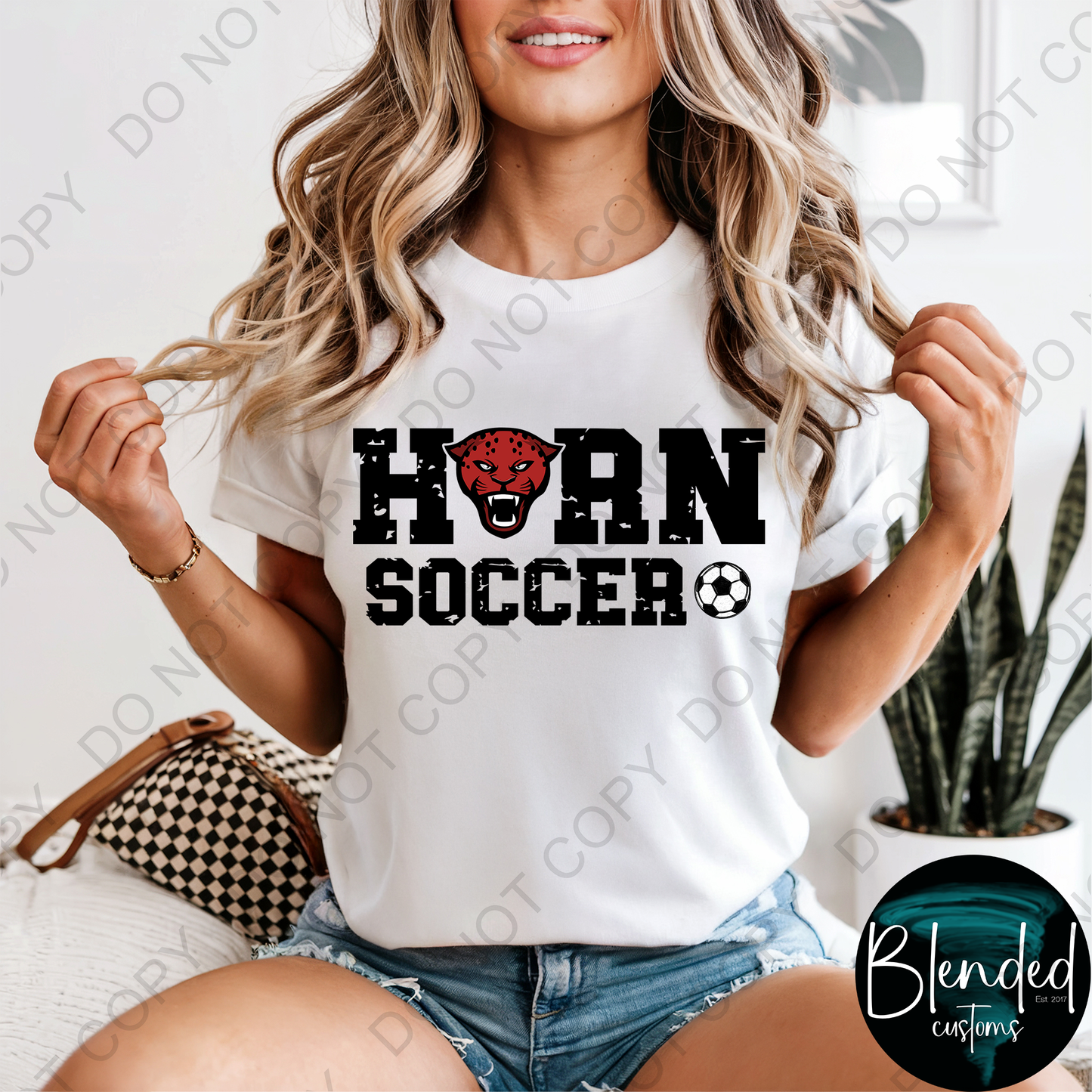 Comfort Colors Horn Soccer T-Shirt