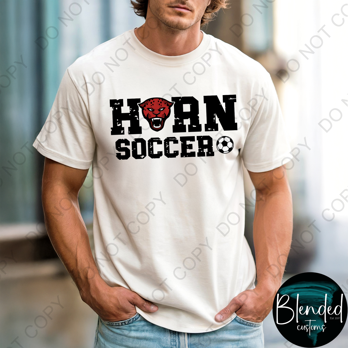 Comfort Colors Horn Soccer T-Shirt