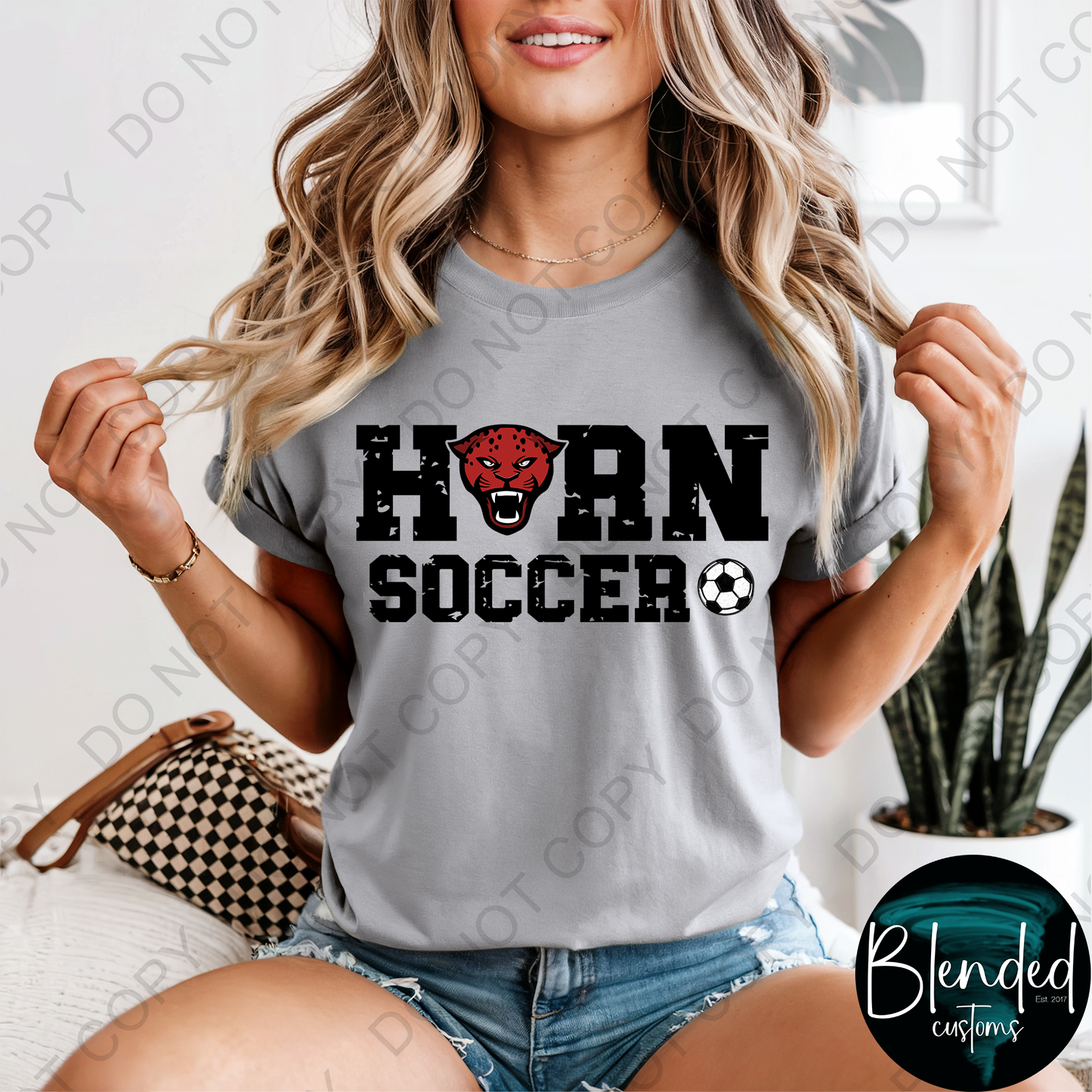 Comfort Colors Horn Soccer T-Shirt