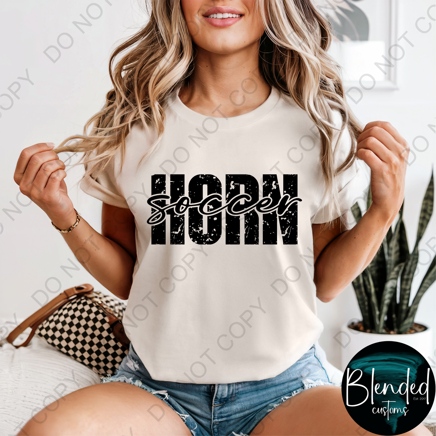 Comfort Colors Horn Soccer T-Shirt