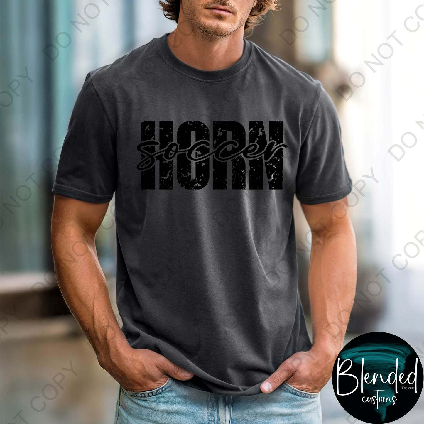 Comfort Colors Horn Soccer T-Shirt