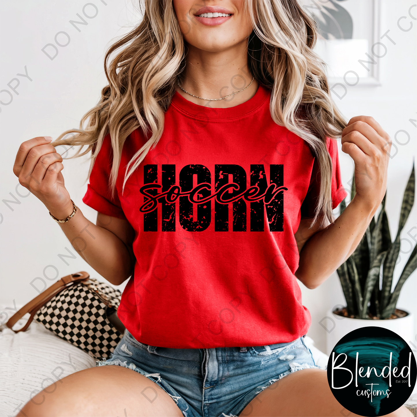 Comfort Colors Horn Soccer T-Shirt