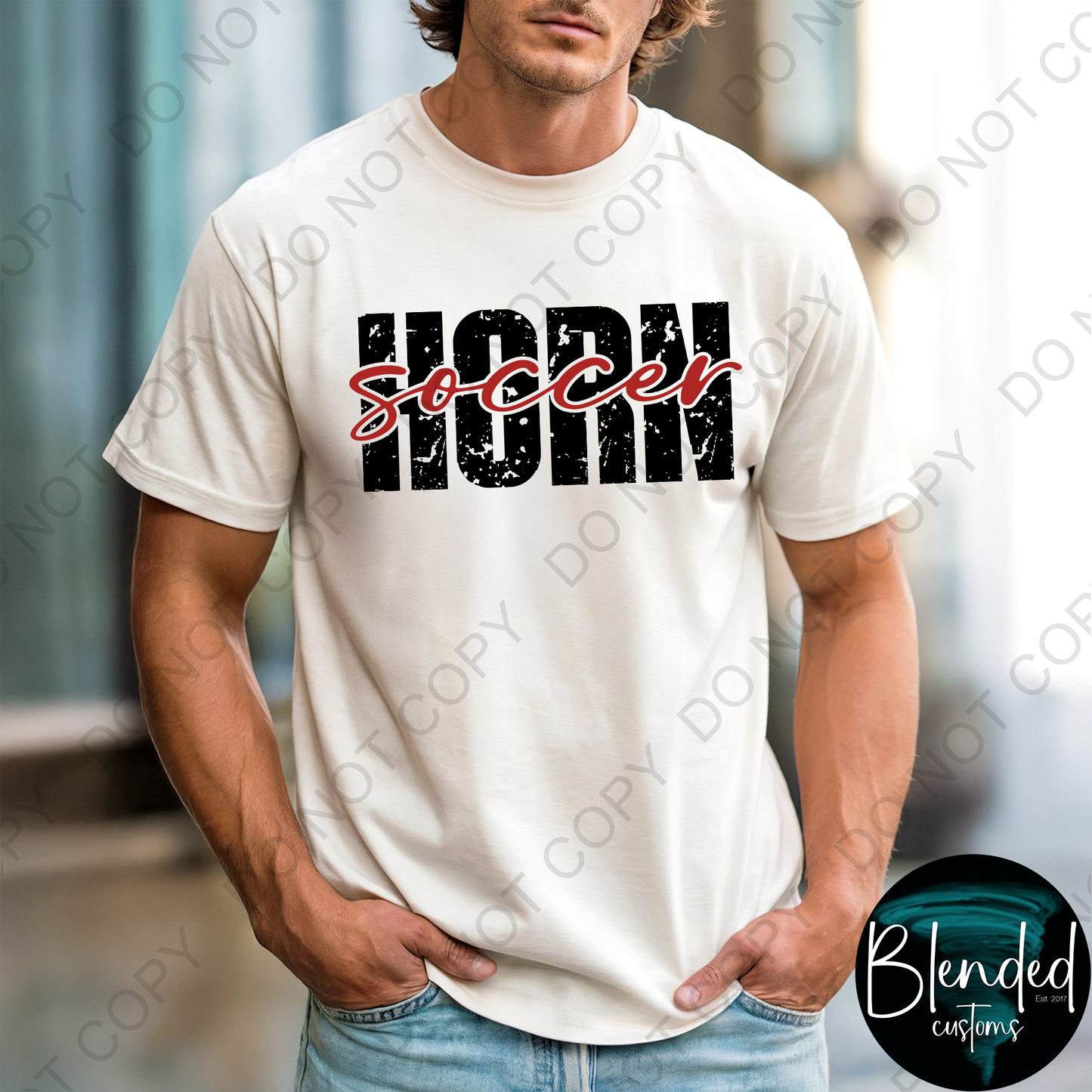 Comfort Colors Horn Soccer T-Shirt