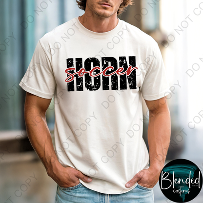 Comfort Colors Horn Soccer T-Shirt