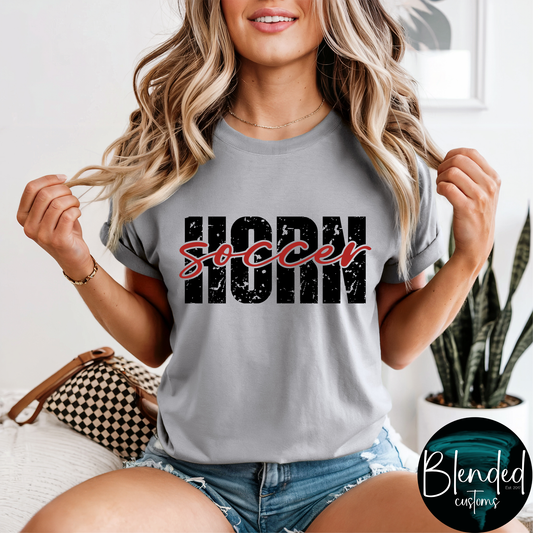 Comfort Colors Horn Soccer T-Shirt
