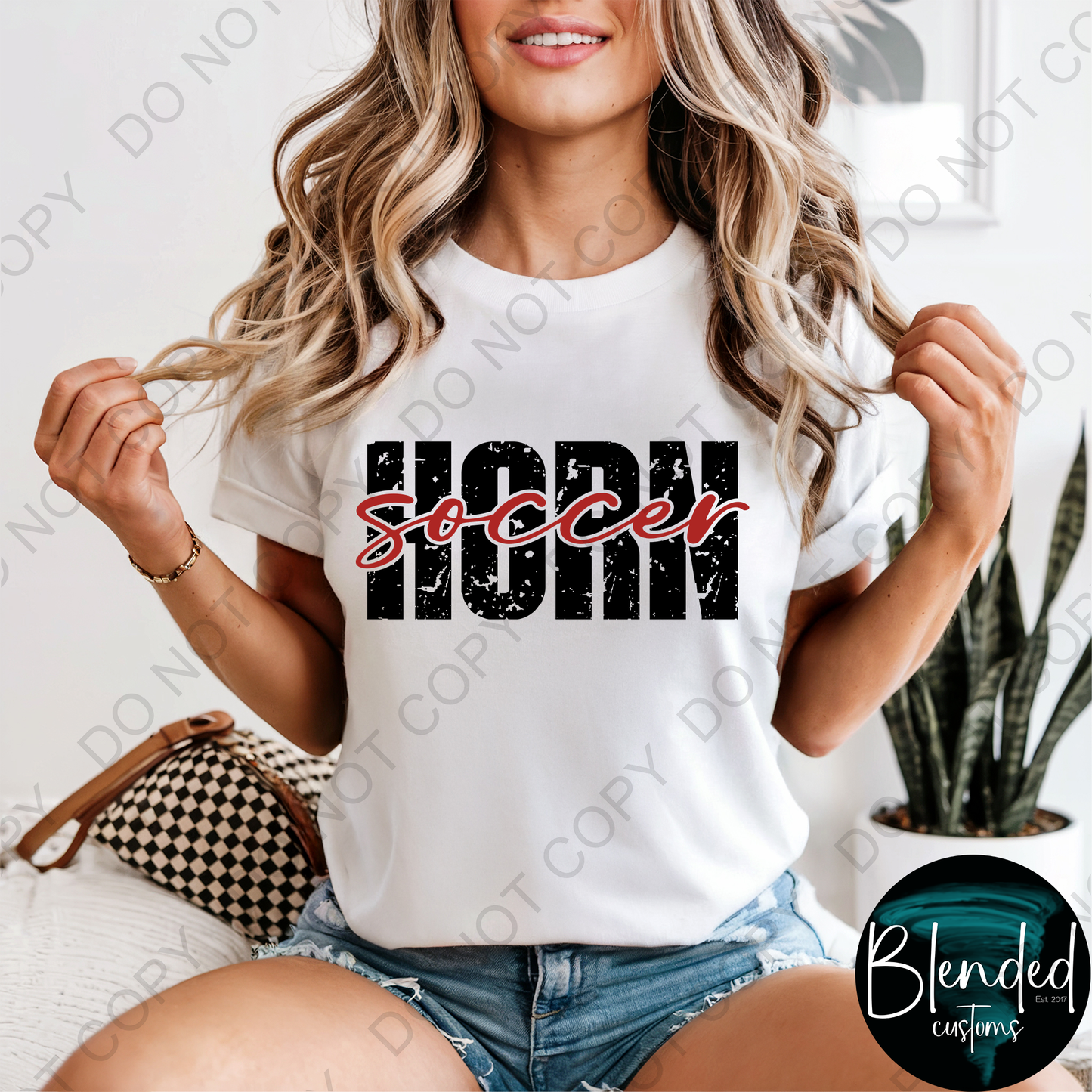 Comfort Colors Horn Soccer T-Shirt