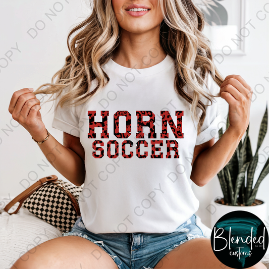 Comfort Colors Horn Soccer T-Shirt