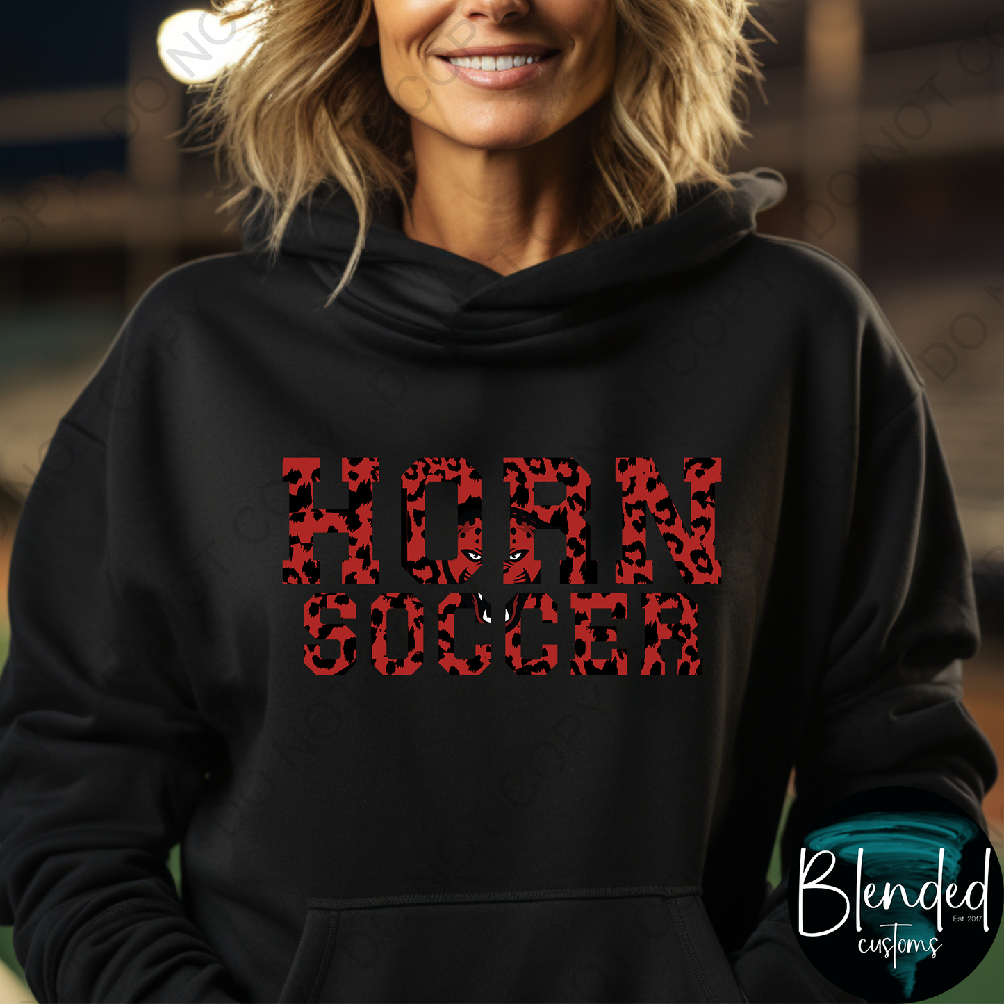 Horn Soccer Hoodie or Crewneck