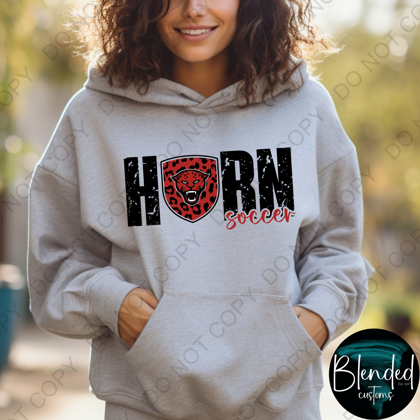 Horn Soccer Hoodie or Crewneck