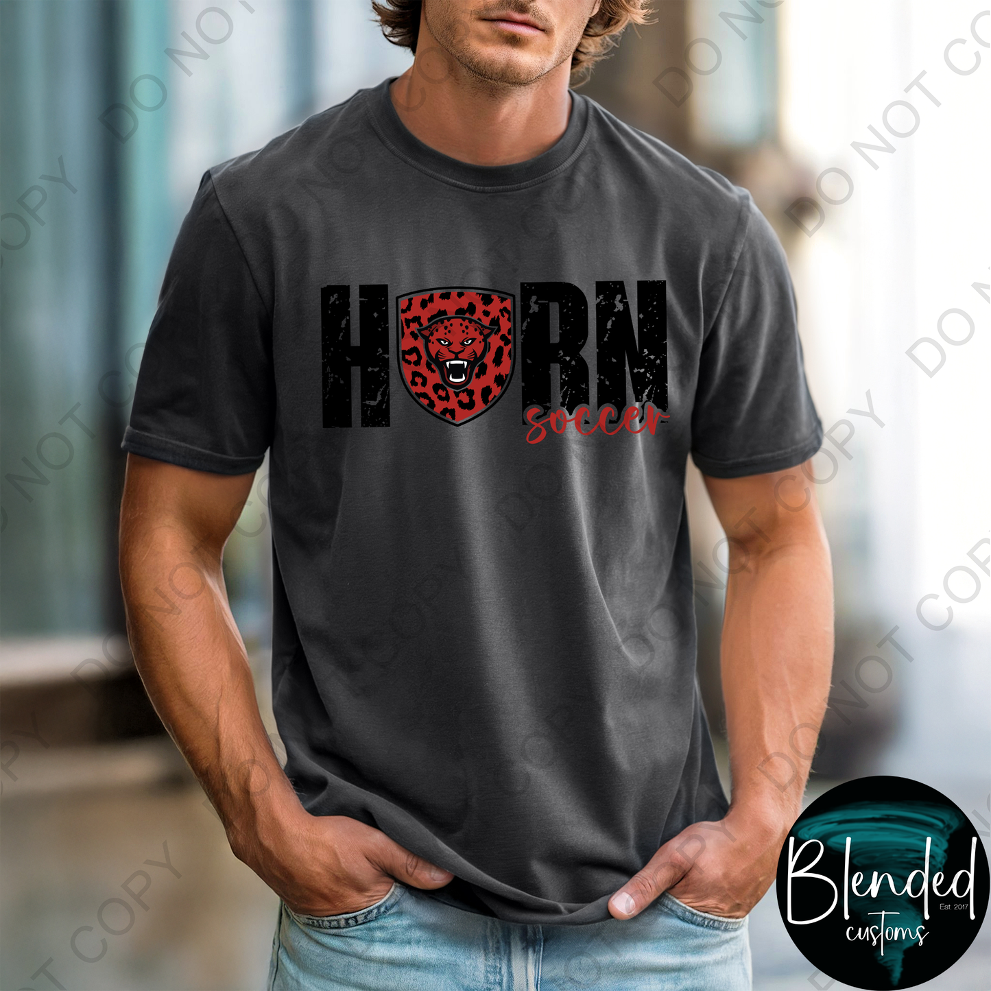 Comfort Colors Horn Soccer T-Shirt