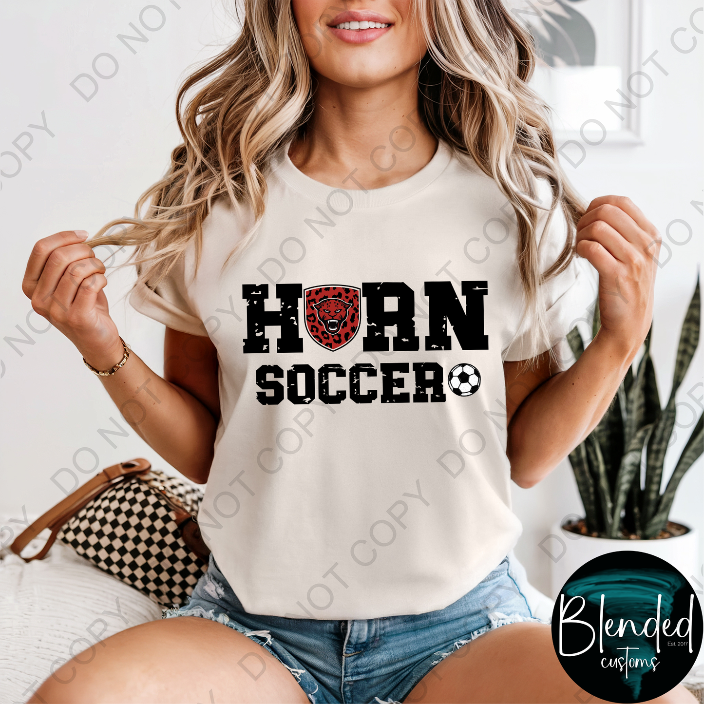 Comfort Colors Horn Soccer T-Shirt