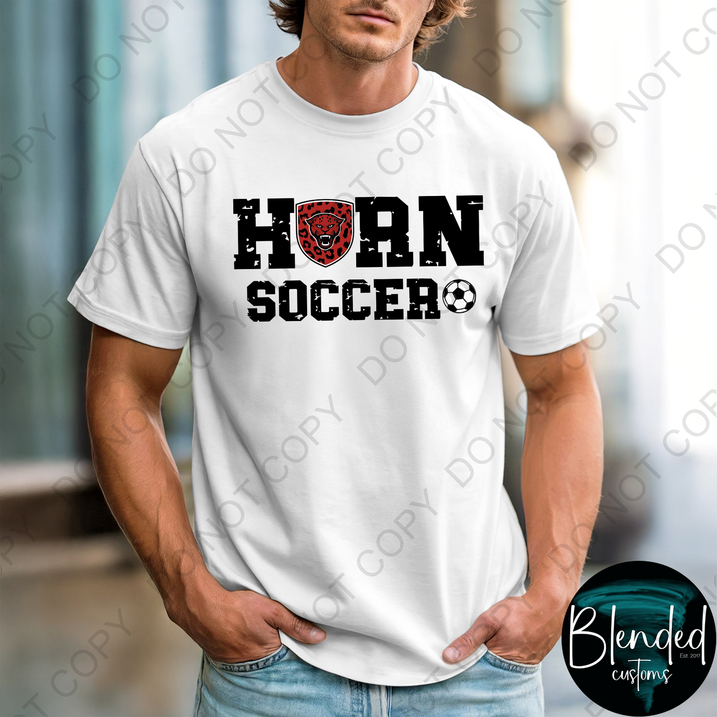 Comfort Colors Horn Soccer T-Shirt