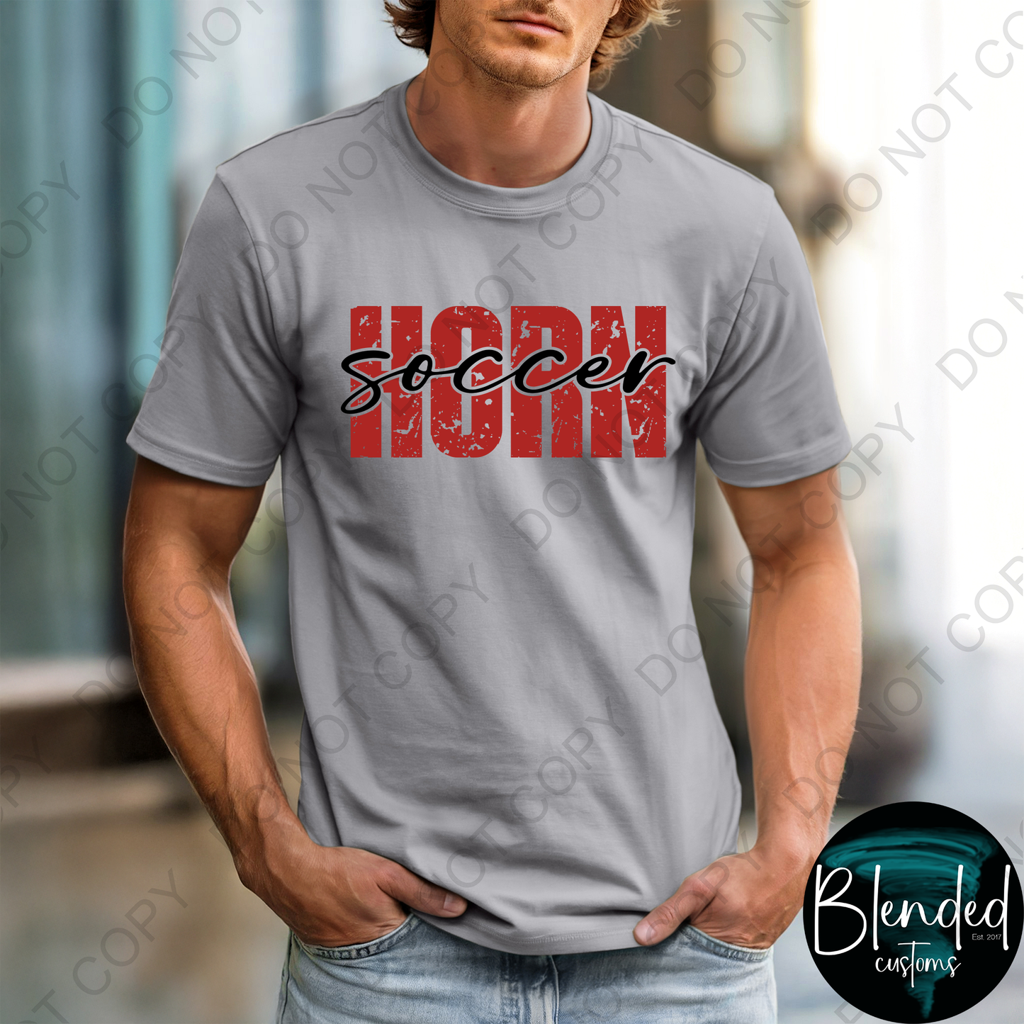 Comfort Colors Horn Soccer T-Shirt