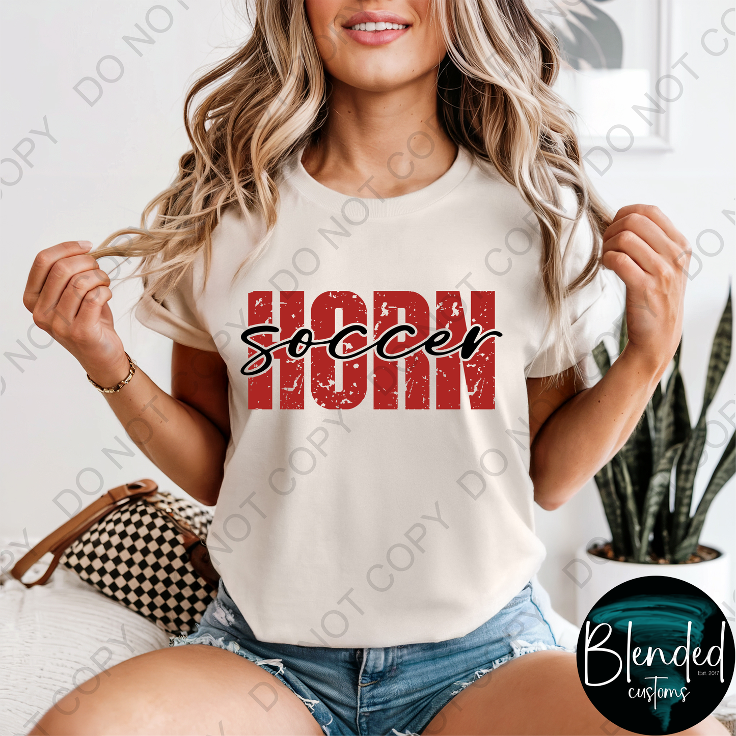 Comfort Colors Horn Soccer T-Shirt