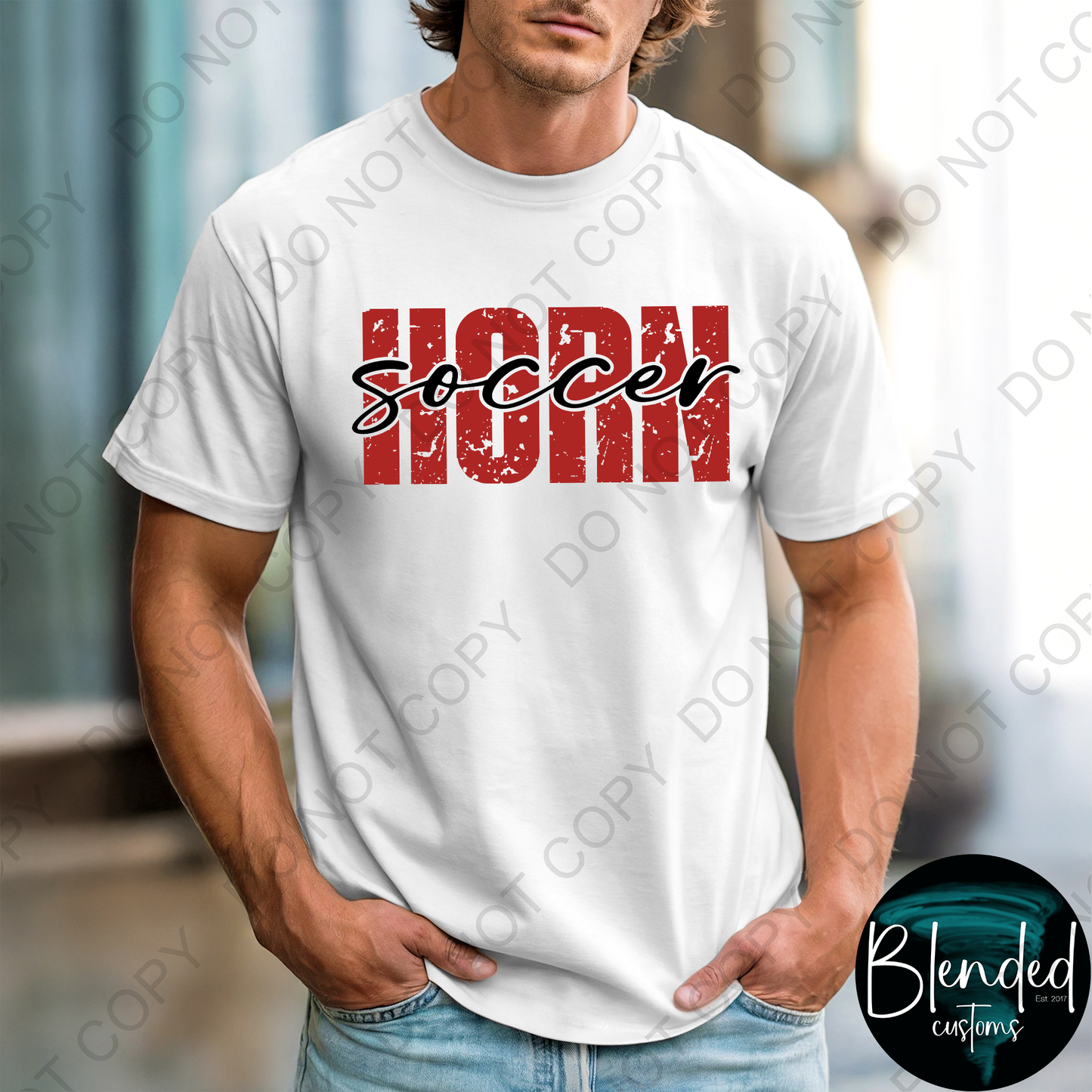 Comfort Colors Horn Soccer T-Shirt