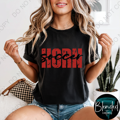 Comfort Colors Horn Soccer T-Shirt