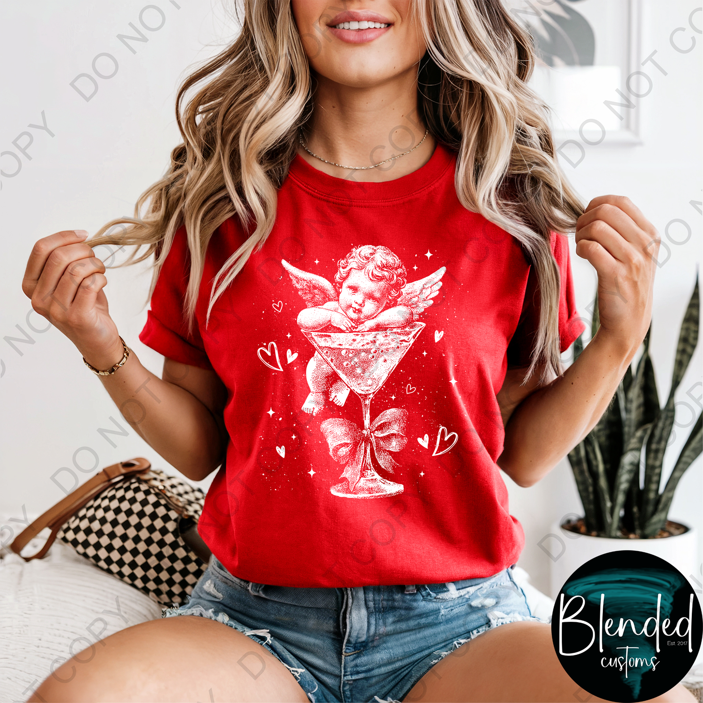 Comfort Colors Cute Cupid Shirt