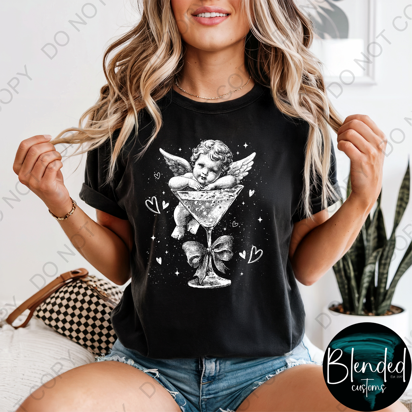Comfort Colors Cute Cupid Shirt