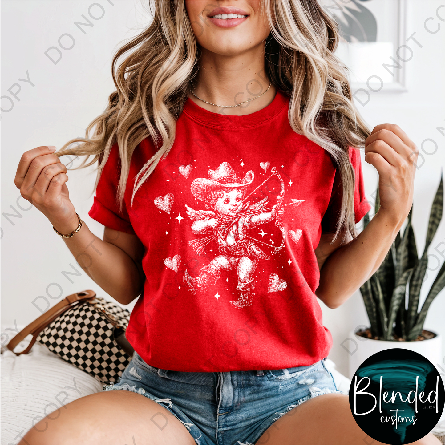 Comfort Colors Cowboy Cupid Shirt