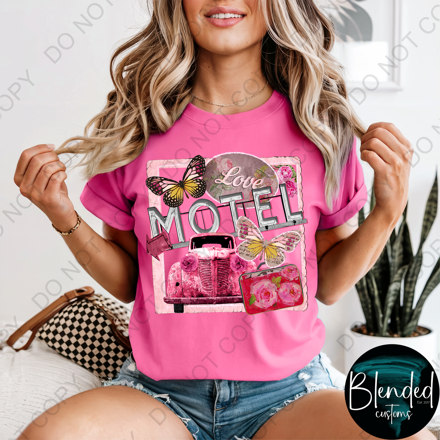 Comfort Colors Love Motel Shirt