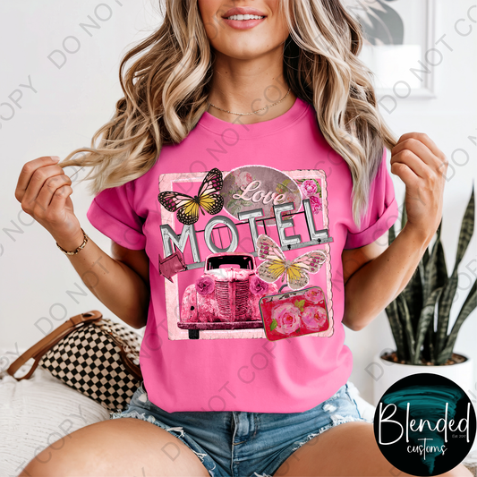 Comfort Colors Love Motel Shirt