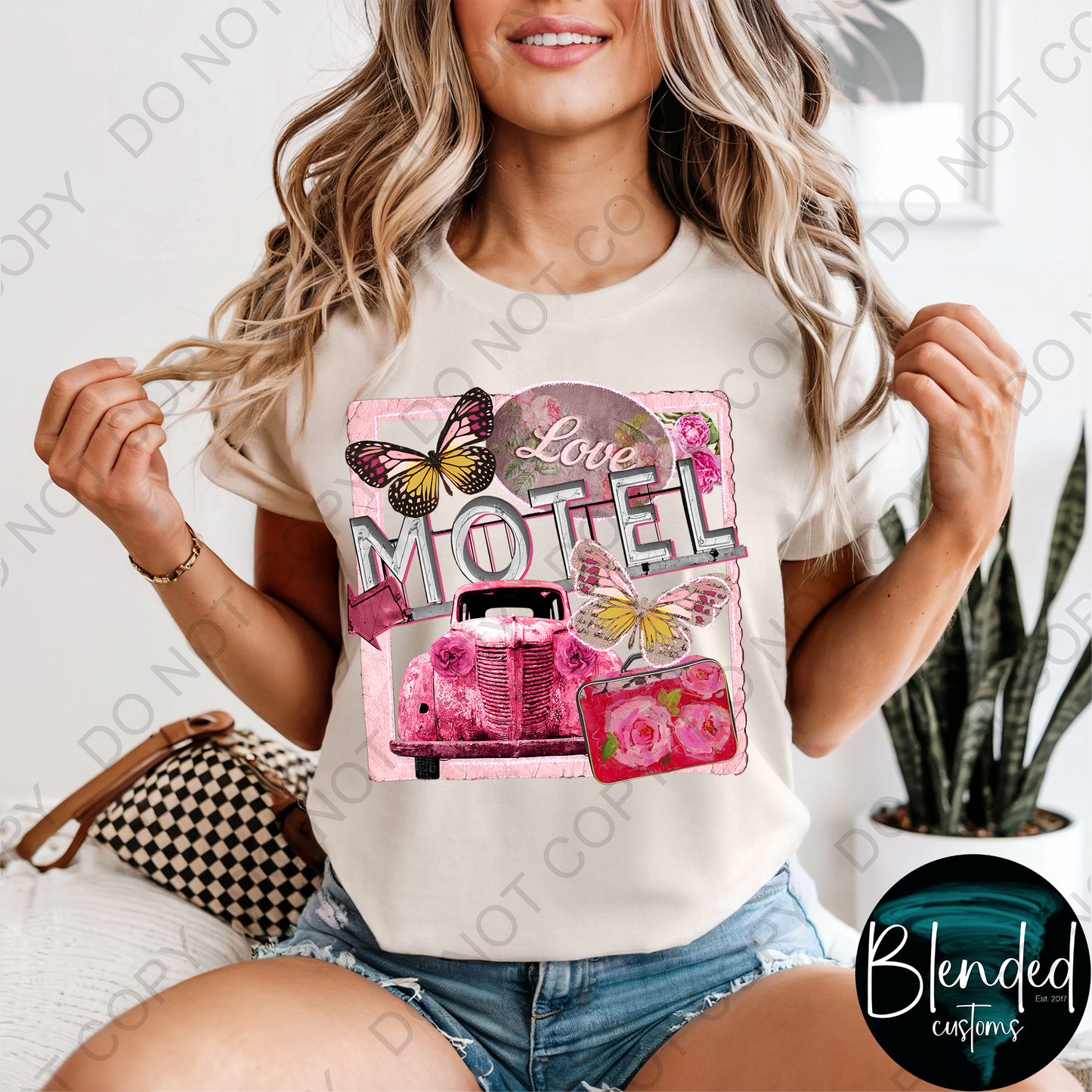 Comfort Colors Love Motel Shirt