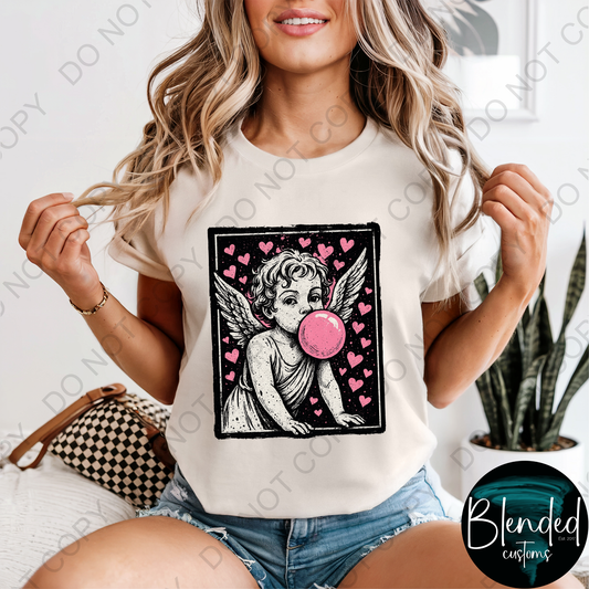 Comfort Colors Bubblegum Cupid Shirt