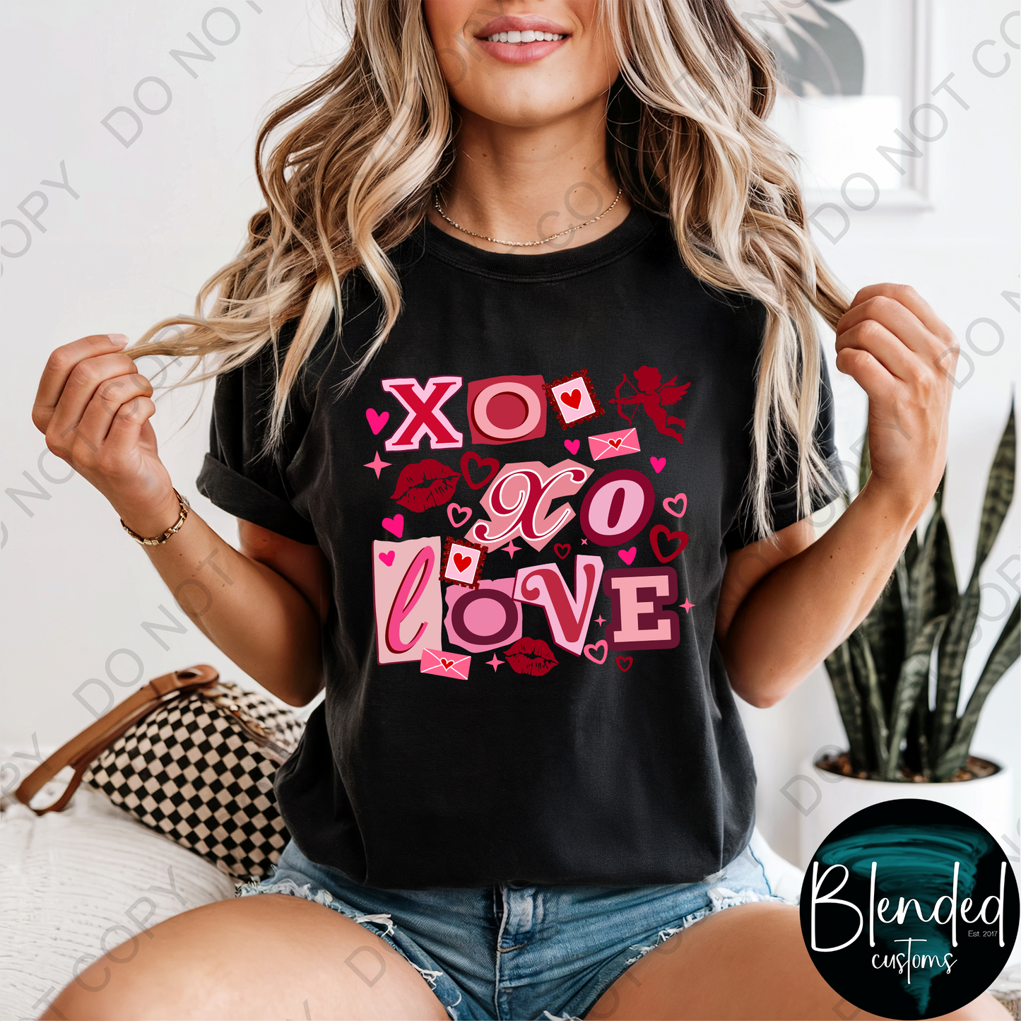 Comfort Colors XOXO Love Shirt