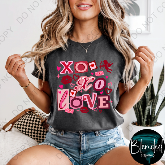 Comfort Colors XOXO Love Shirt