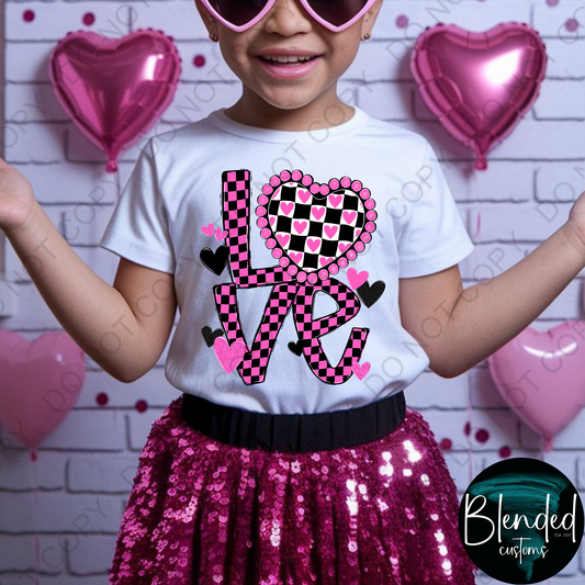 Kids LOVE Valentine Shirt