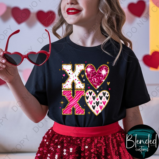 Kids XOXO Valentine Shirt